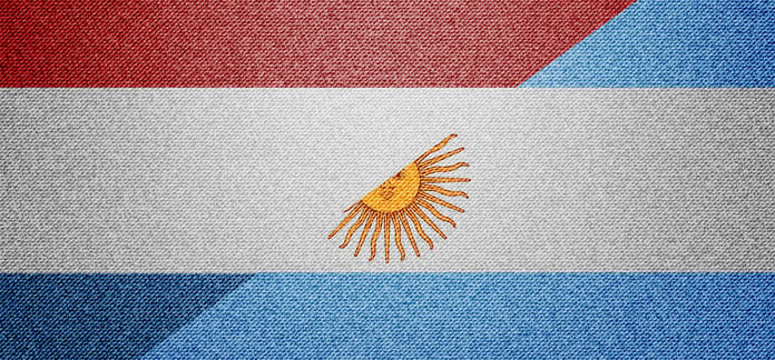 Dutch and argentine flag